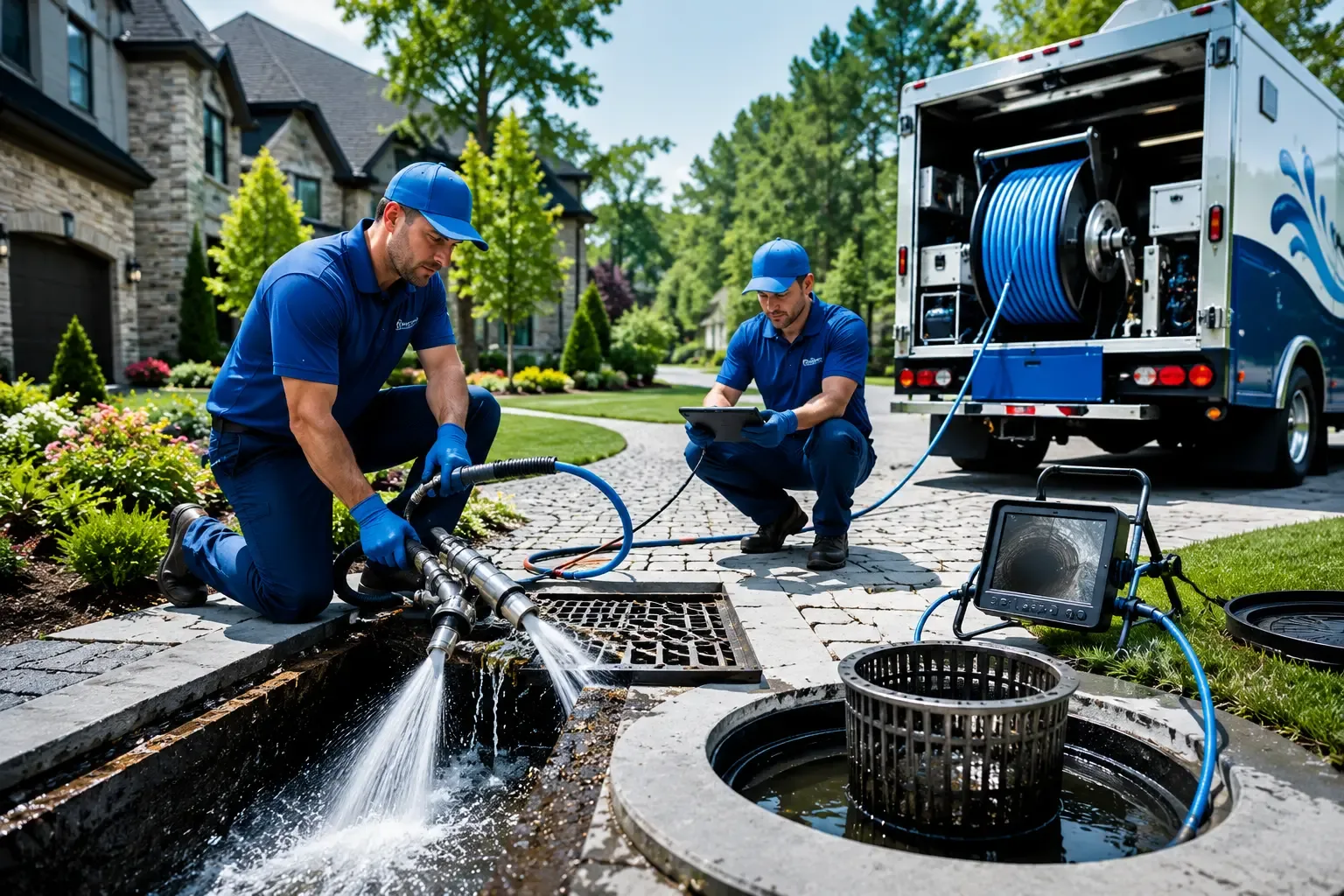 Local outdoor drain cleaning professionals in Fence, WI